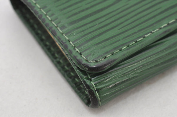 Authentic Louis Vuitton Epi Multicles 4 Key Case Green M63824 LV 6343K