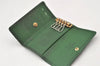 Authentic Louis Vuitton Epi Multicles 4 Key Case Green M63824 LV 6343K
