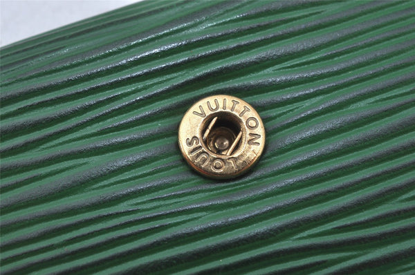 Authentic Louis Vuitton Epi Multicles 4 Key Case Green M63824 LV 6343K