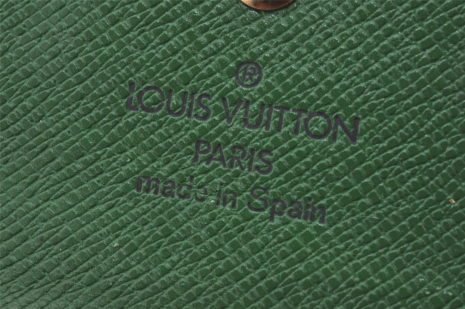 Authentic Louis Vuitton Epi Multicles 4 Key Case Green M63824 LV 6343K