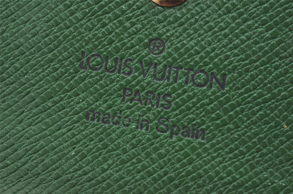 Authentic Louis Vuitton Epi Multicles 4 Key Case Green M63824 LV 6343K