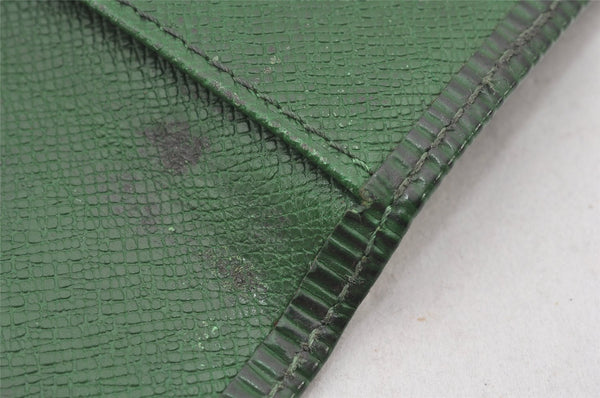 Authentic Louis Vuitton Epi Multicles 4 Key Case Green M63824 LV 6343K