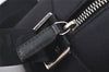 Authentic Christian Dior 2Way Shoulder Hand Bag Canvas Leather Black CD 6345K