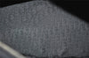 Authentic Christian Dior 2Way Shoulder Hand Bag Canvas Leather Black CD 6345K