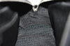 Authentic Christian Dior 2Way Shoulder Hand Bag Canvas Leather Black CD 6345K
