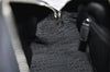 Authentic Christian Dior 2Way Shoulder Hand Bag Canvas Leather Black CD 6345K