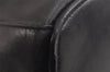 Authentic PRADA Vintage Leather Shoulder Bag Purse Black 6346J