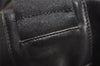 Authentic PRADA Vintage Leather Shoulder Bag Purse Black 6346J