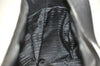 Authentic PRADA Vintage Leather Shoulder Bag Purse Black 6346J