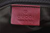Authentic GUCCI Shoulder Hand Tote Bag GG Canvas Leather 131230 Beige 6347I