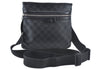 Authentic Louis Vuitton Damier Graphite Tomas Shoulder Cross Bag N58028 LV 6348J