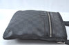 Authentic Louis Vuitton Damier Graphite Tomas Shoulder Cross Bag N58028 LV 6348J