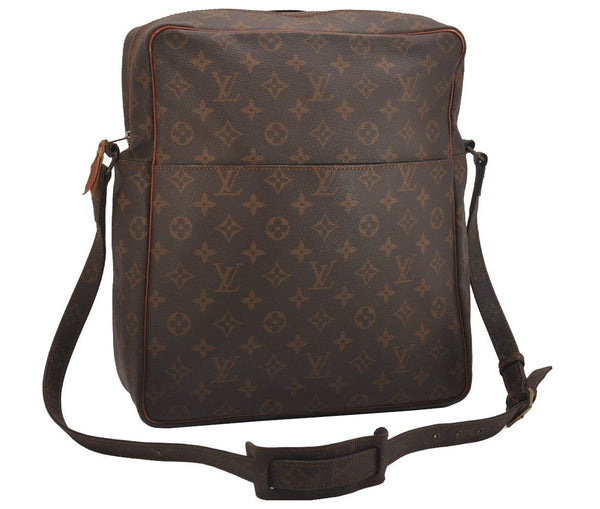 Authentic Louis Vuitton Monogram Marceau Shoulder Cross Body Bag Old Model 6349J