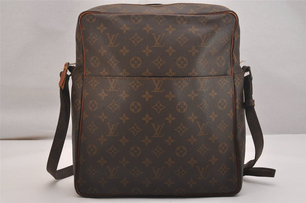 Authentic Louis Vuitton Monogram Marceau Shoulder Cross Body Bag Old Model 6349J