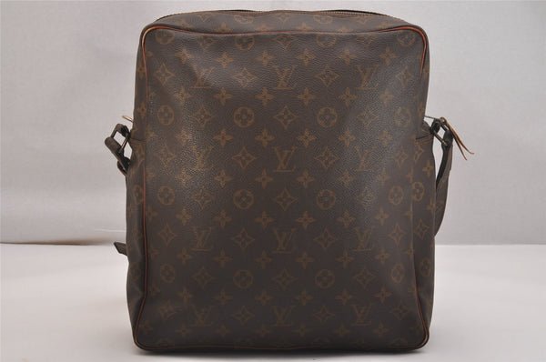 Authentic Louis Vuitton Monogram Marceau Shoulder Cross Body Bag Old Model 6349J