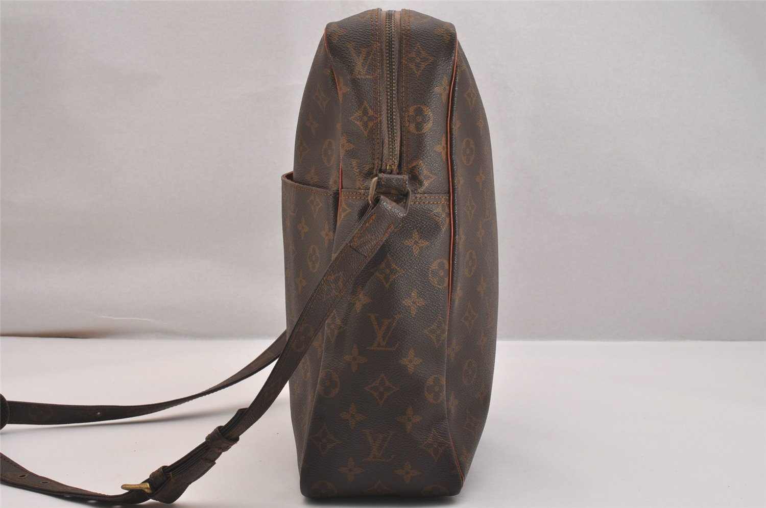 Authentic Louis Vuitton Monogram Marceau Shoulder Cross Body Bag Old Model 6349J