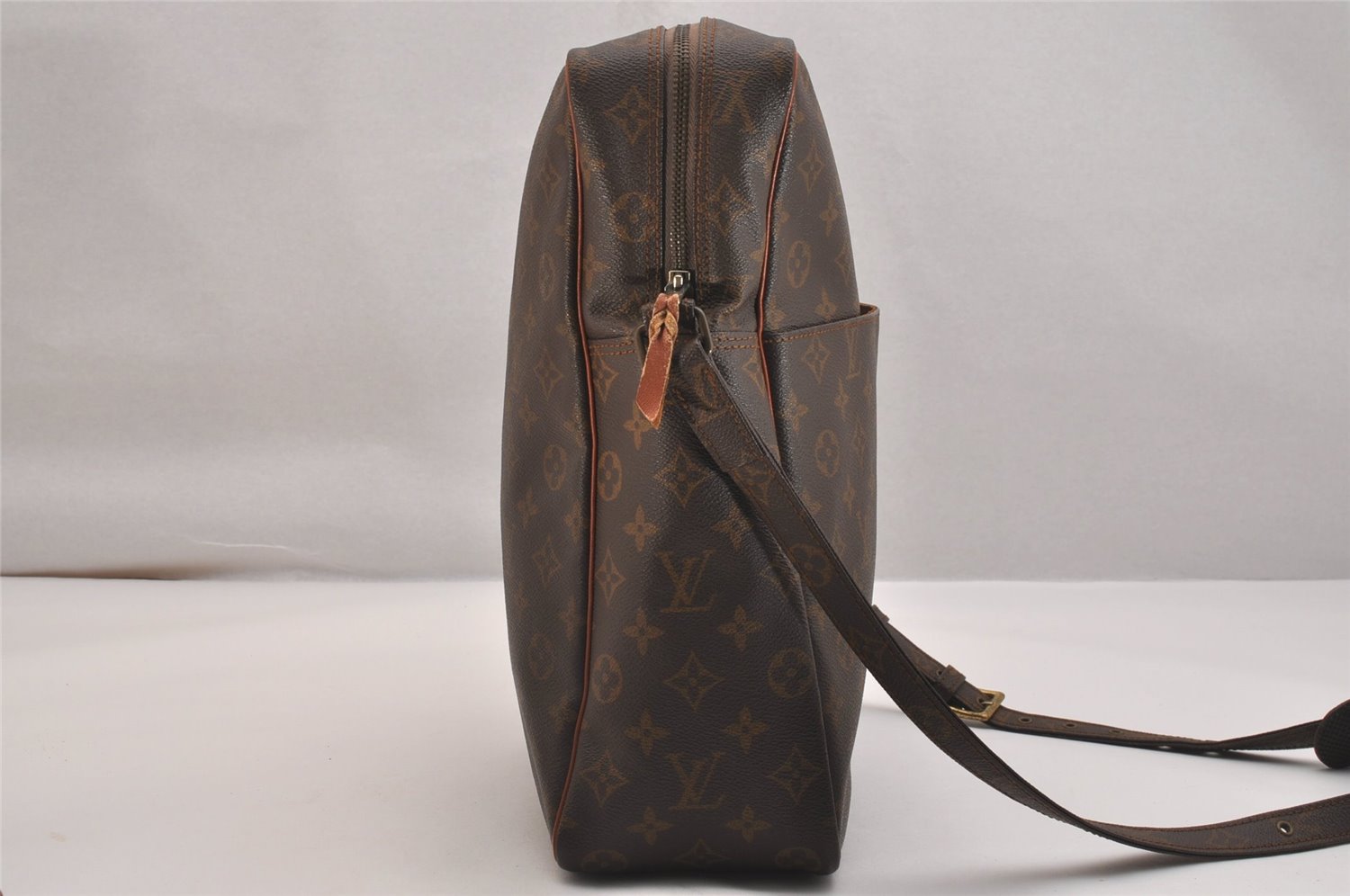 Authentic Louis Vuitton Monogram Marceau Shoulder Cross Body Bag Old Model 6349J