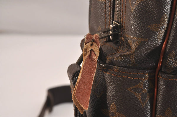 Authentic Louis Vuitton Monogram Marceau Shoulder Cross Body Bag Old Model 6349J