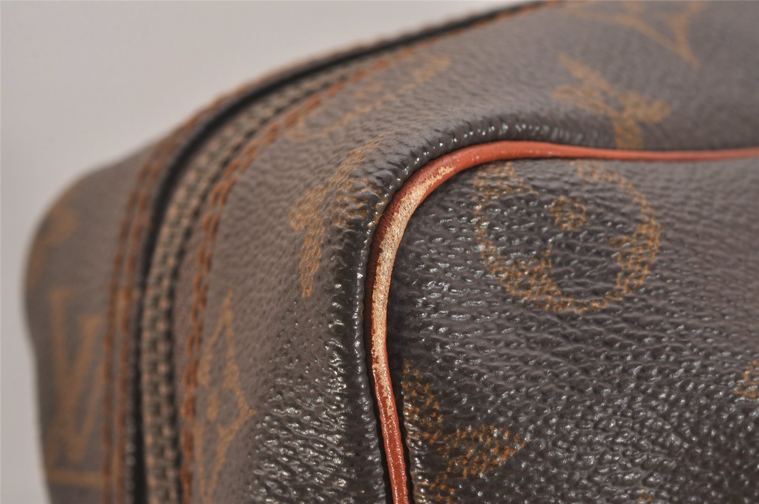 Authentic Louis Vuitton Monogram Marceau Shoulder Cross Body Bag Old Model 6349J