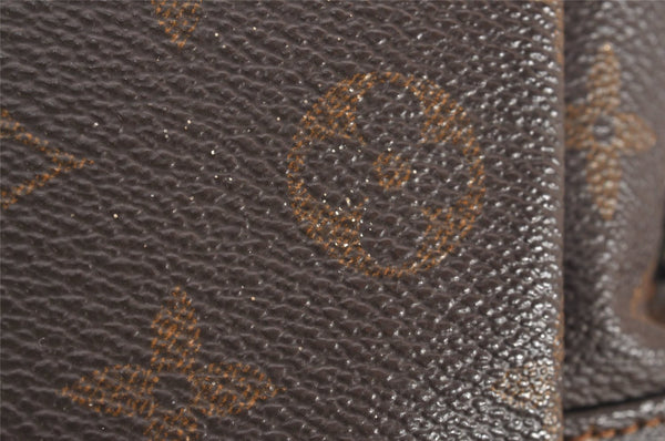 Authentic Louis Vuitton Monogram Marceau Shoulder Cross Body Bag Old Model 6349J