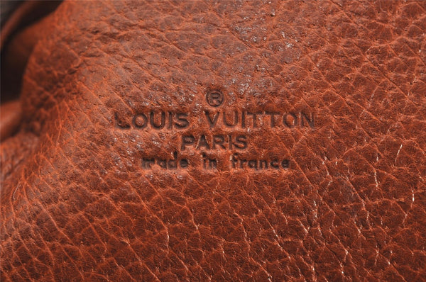 Authentic Louis Vuitton Monogram Marceau Shoulder Cross Body Bag Old Model 6349J