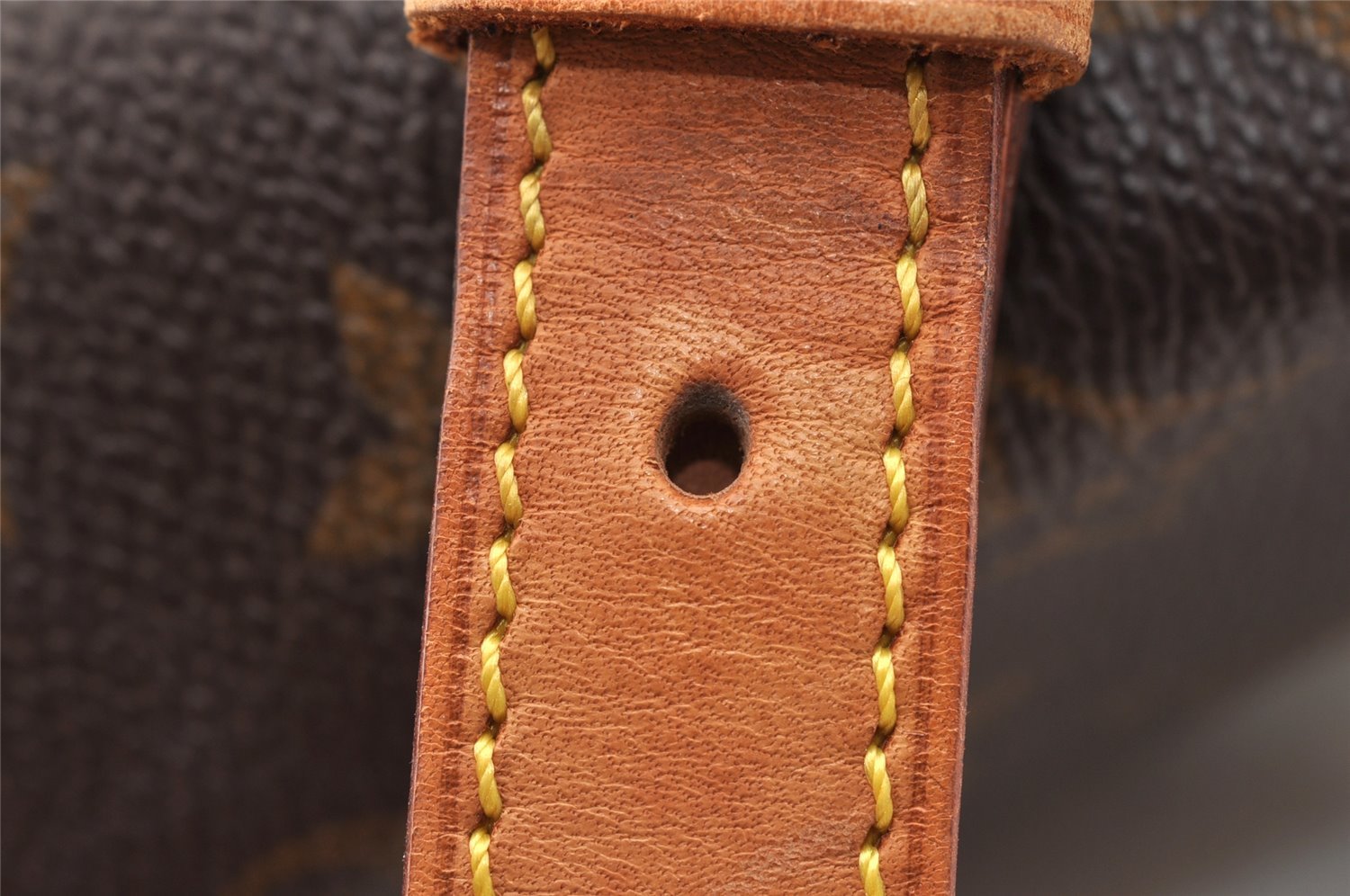 Authentic Louis Vuitton Monogram Montsouris MM Backpack M51136 LV 6350I