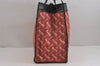 Authentic COACH Vintage 2Way Shoulder Tote Bag PVC Leather J1932 Red 6350J
