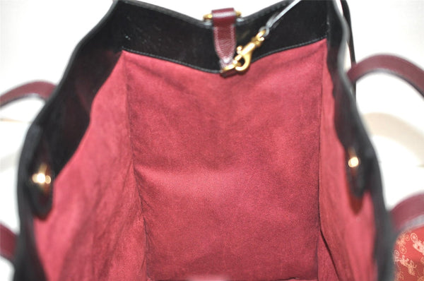 Authentic COACH Vintage 2Way Shoulder Tote Bag PVC Leather J1932 Red 6350J