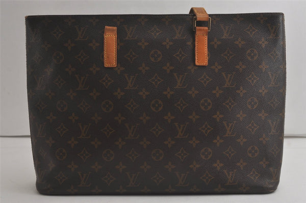 Authentic Louis Vuitton Monogram Luco Shoulder Tote Bag M51155 LV Junk 6352K