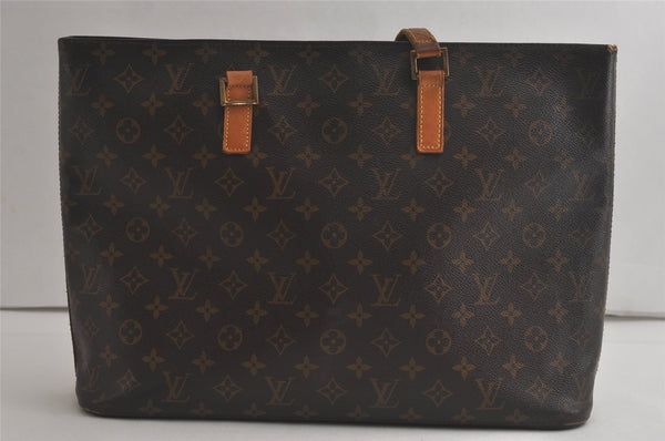 Authentic Louis Vuitton Monogram Luco Shoulder Tote Bag M51155 LV Junk 6352K