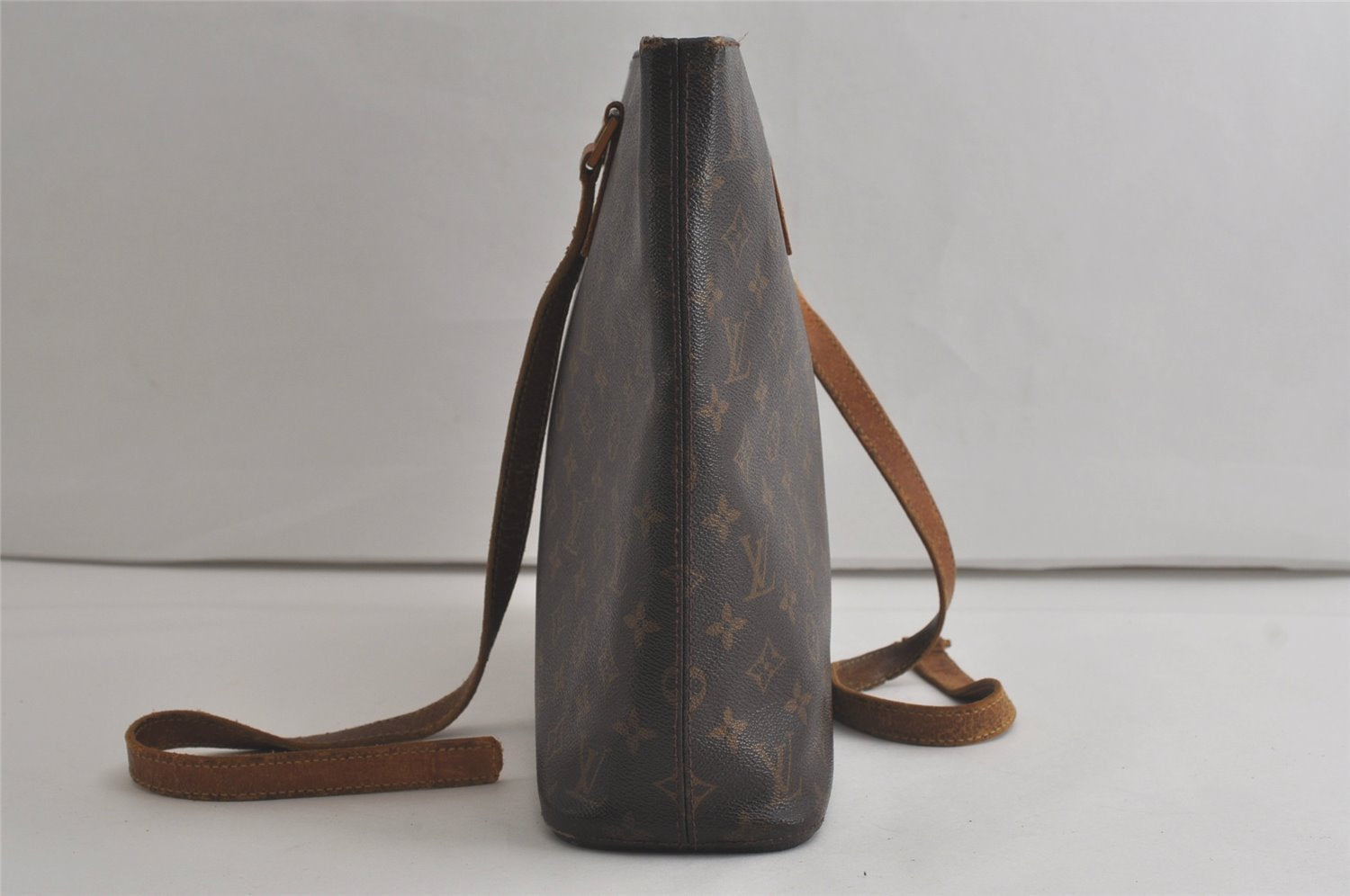 Authentic Louis Vuitton Monogram Luco Shoulder Tote Bag M51155 LV Junk 6352K