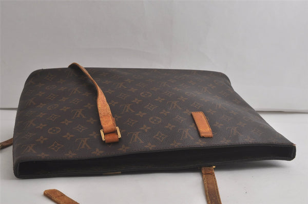 Authentic Louis Vuitton Monogram Luco Shoulder Tote Bag M51155 LV Junk 6352K