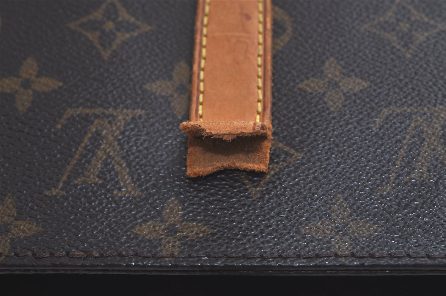 Authentic Louis Vuitton Monogram Luco Shoulder Tote Bag M51155 LV Junk 6352K