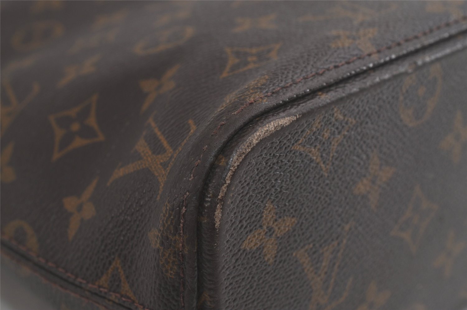 Authentic Louis Vuitton Monogram Luco Shoulder Tote Bag M51155 LV Junk 6352K