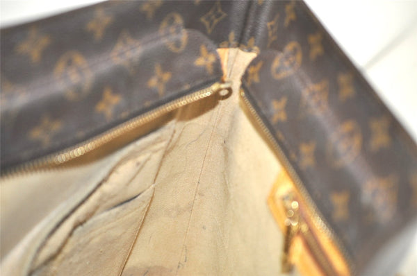 Authentic Louis Vuitton Monogram Luco Shoulder Tote Bag M51155 LV Junk 6352K