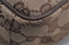 Authentic GUCCI Shoulder Cross Body Bag GG Canvas Leather 031362 Brown 6354J
