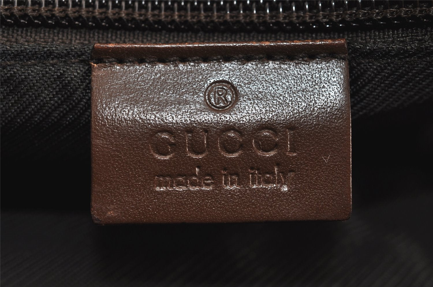 Authentic GUCCI Shoulder Cross Body Bag GG Canvas Leather 031362 Brown 6354J