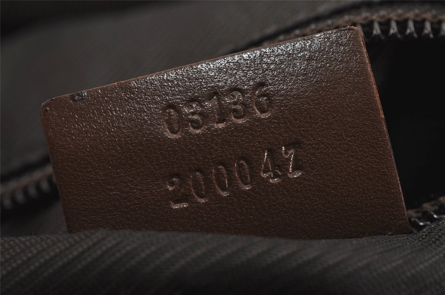 Authentic GUCCI Shoulder Cross Body Bag GG Canvas Leather 031362 Brown 6354J