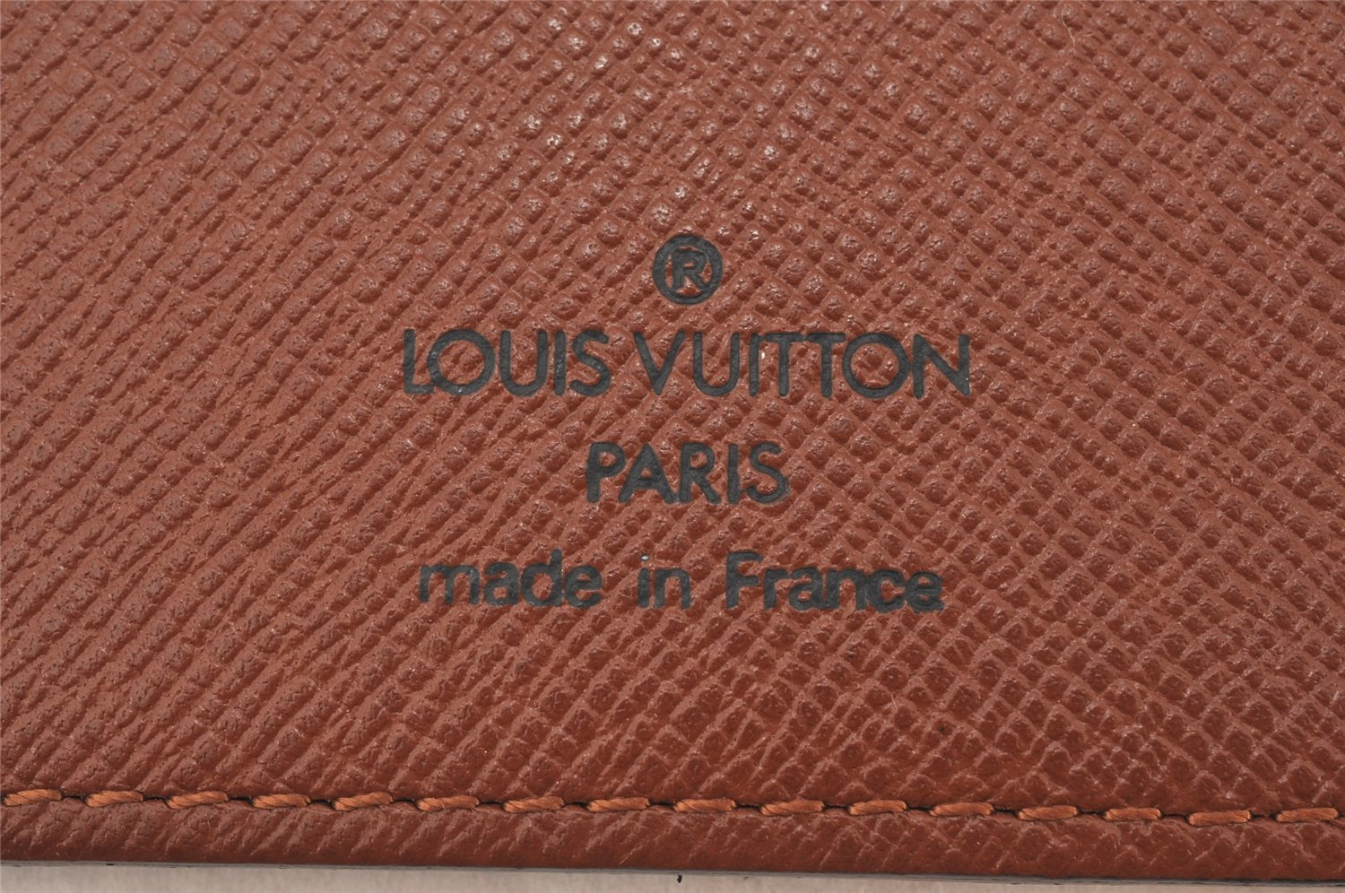 Authentic Louis Vuitton Monogram Porte Valeurs Cartes Credit M61823 Wallet 6355K