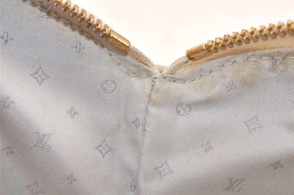 Authentic Louis Vuitton Suhali Lockit MM Hand Bag White M91874 LV 6359K