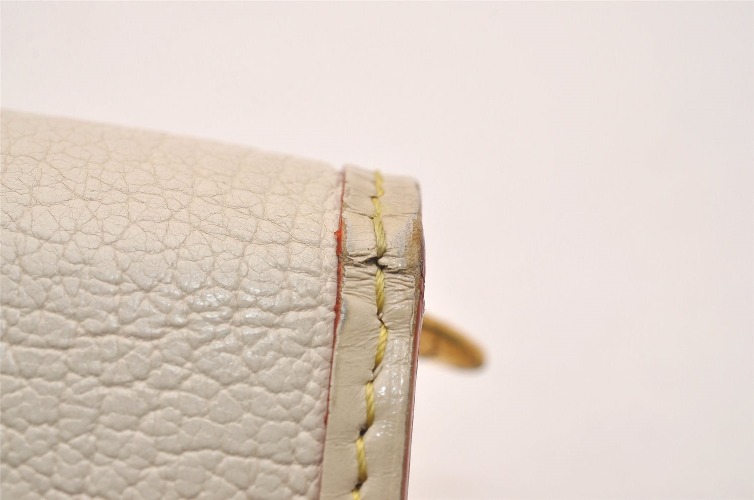 Authentic Louis Vuitton Suhali Portofeuil Le Favori Wallet White M95646 LV 6360J