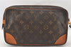 Authentic Louis Vuitton Monogram Marly Dragonne GM M51825 Clutch Hand Bag 6361K