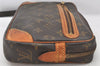 Authentic Louis Vuitton Monogram Marly Dragonne GM M51825 Clutch Hand Bag 6361K