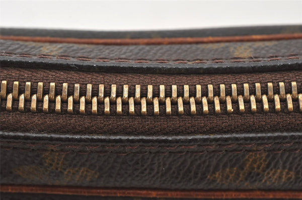 Authentic Louis Vuitton Monogram Marly Dragonne GM M51825 Clutch Hand Bag 6361K