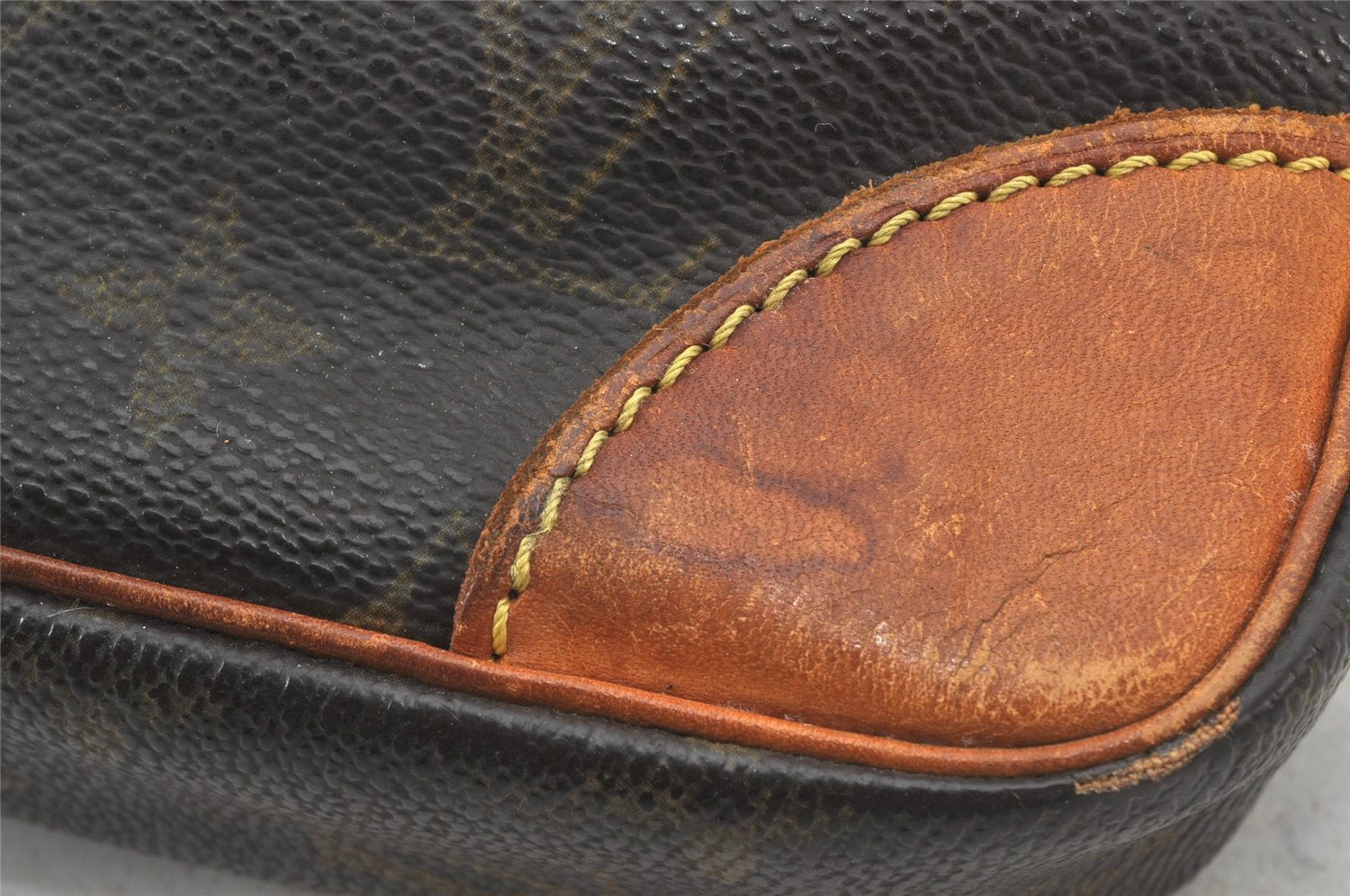 Authentic Louis Vuitton Monogram Marly Dragonne GM M51825 Clutch Hand Bag 6361K
