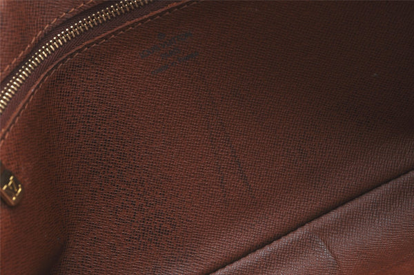 Authentic Louis Vuitton Monogram Marly Dragonne GM M51825 Clutch Hand Bag 6361K