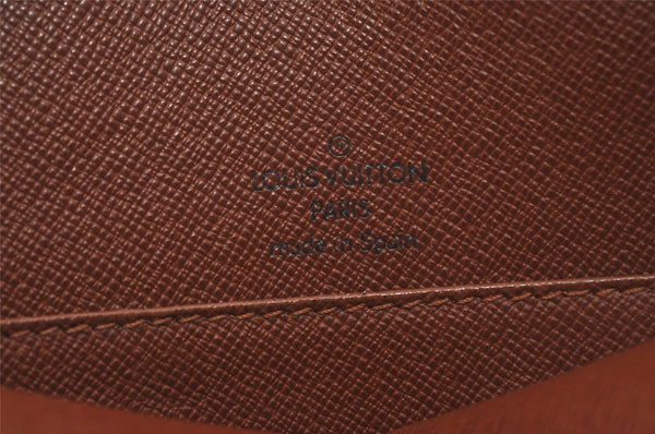 Authentic Louis Vuitton Monogram Drouot Shoulder Cross Bag M51290 LV Junk 6363I