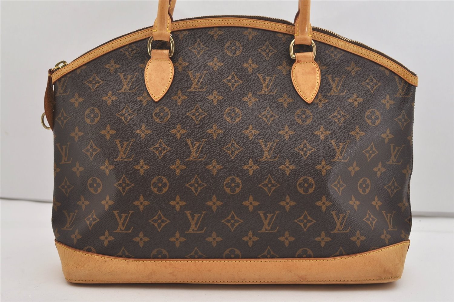Authentic Louis Vuitton Monogram Lockit Horizontal Shoulder Bag M40104 LV 6363J