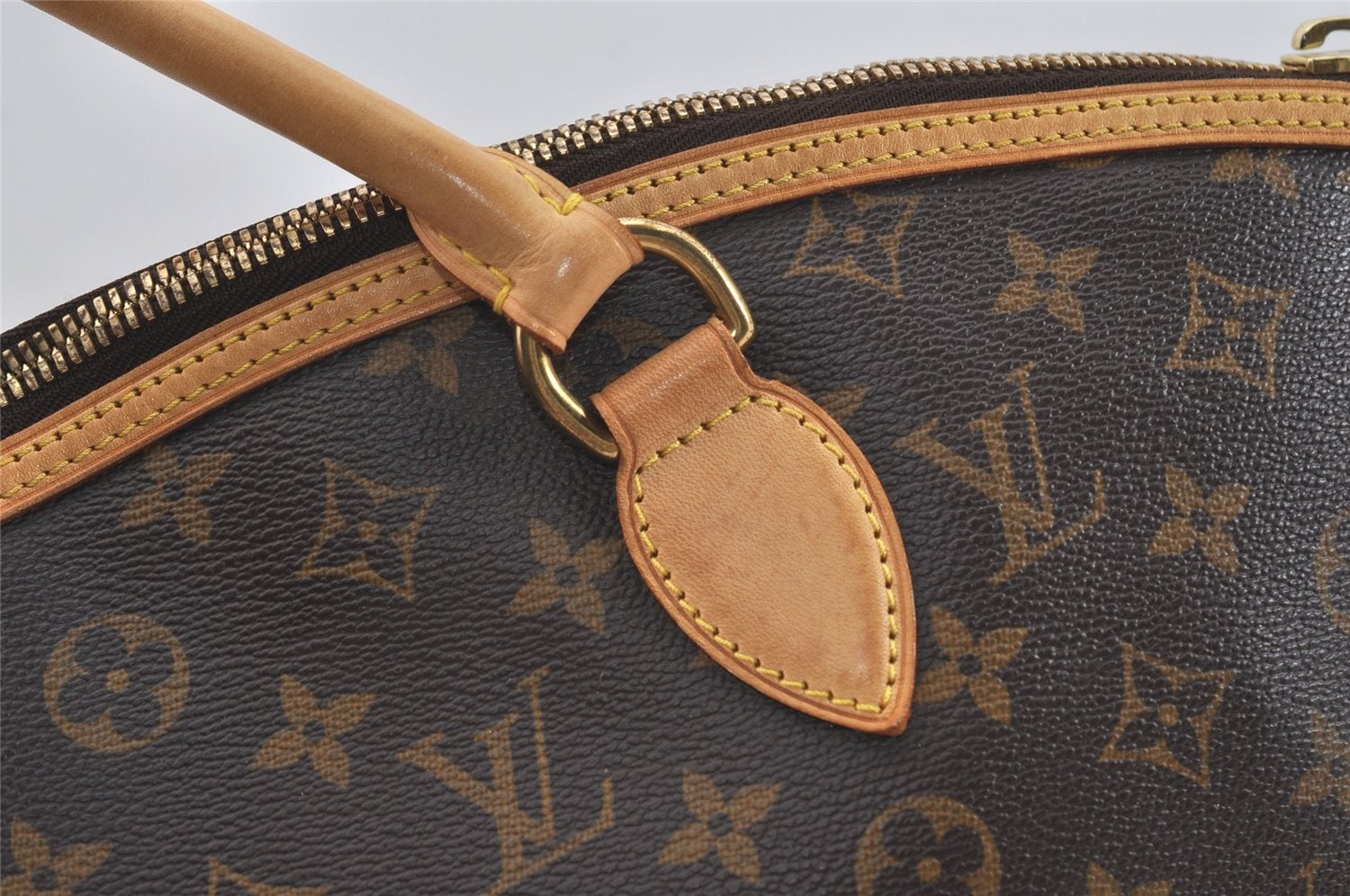 Authentic Louis Vuitton Monogram Lockit Horizontal Shoulder Bag M40104 LV 6363J