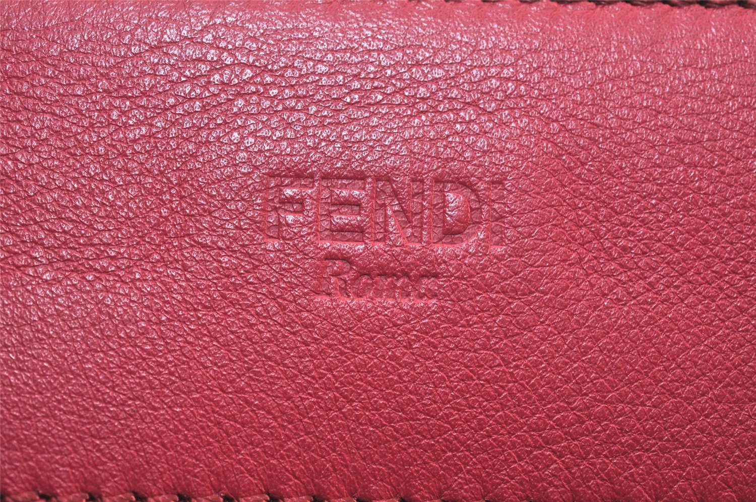 Authentic FENDI Vintage Hand Tote Bag Suede Leather Pink 6363K